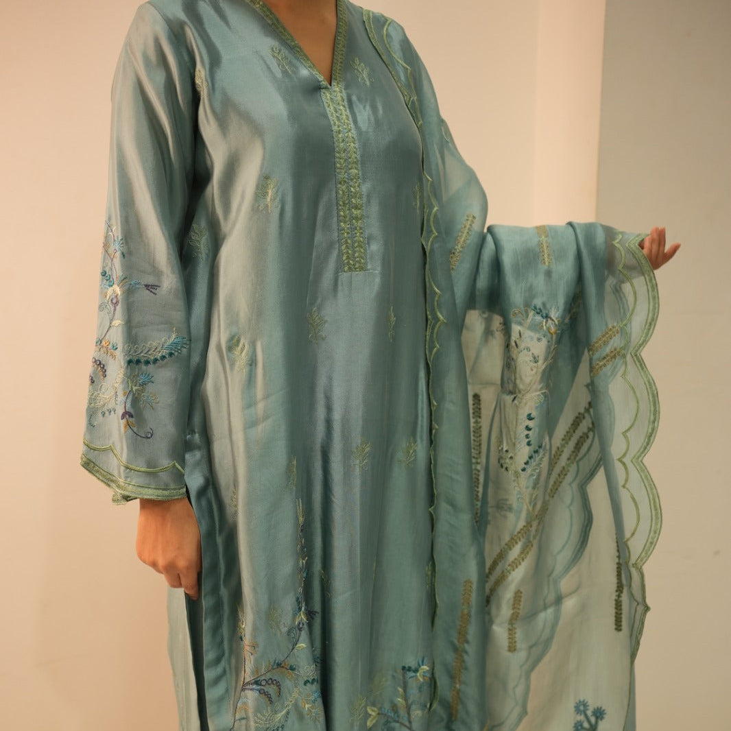 Pure Sheesha Silk | Kaftan