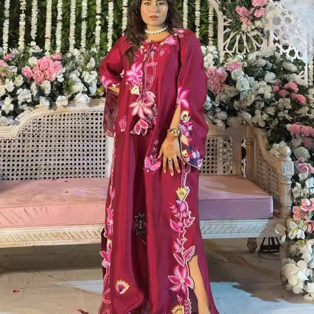 Pure Sheesha Silk | Kaftan