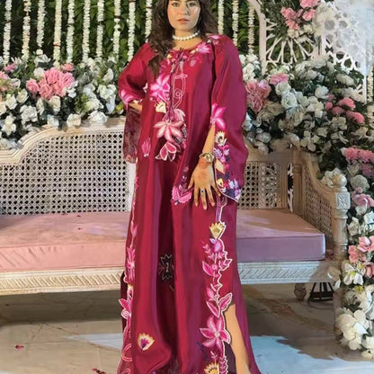 Pure Sheesha Silk | Kaftan