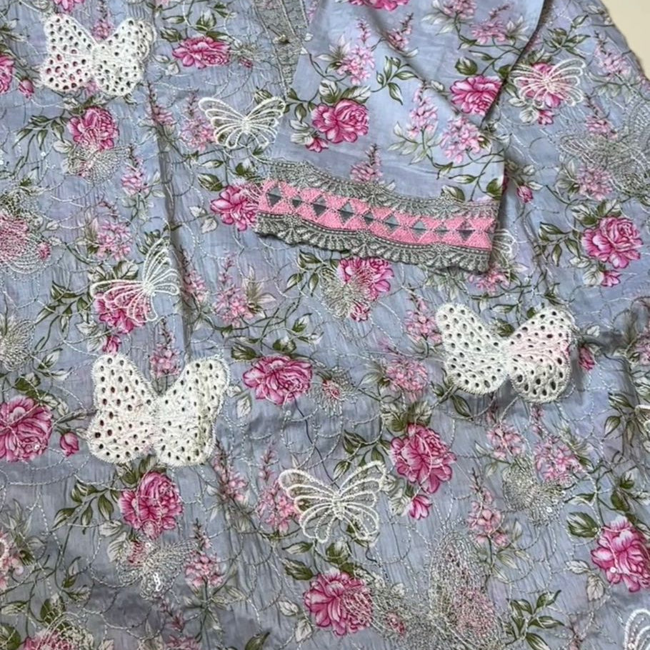 Embroidered Suit | 3 Piece