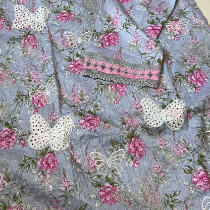 Embroidered Suit | 3 Piece