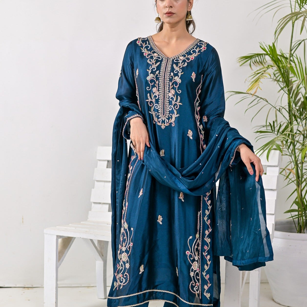 Pure Sheesha Silk | Kaftan