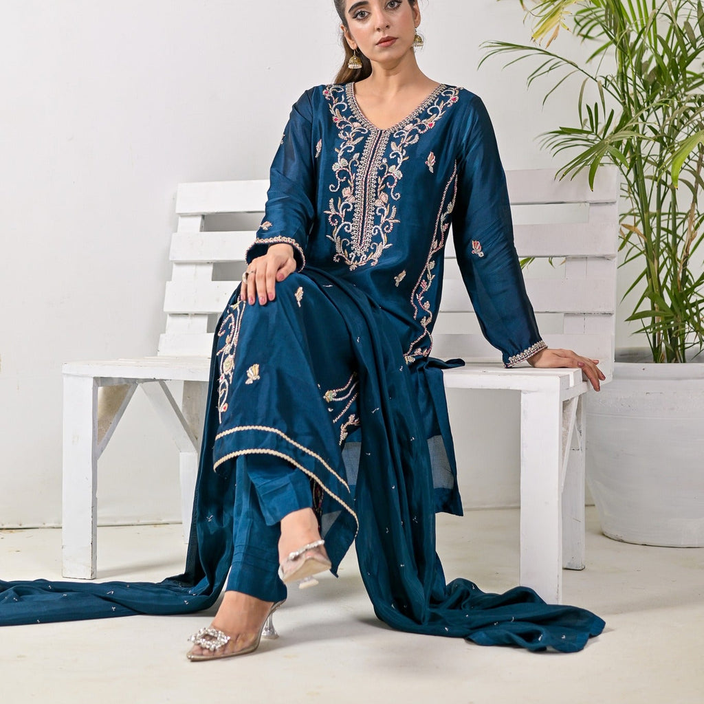 Pure Sheesha Silk | Kaftan