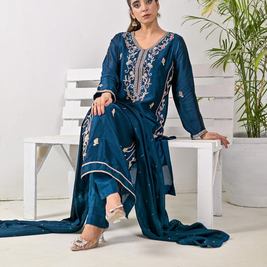 Pure Sheesha Silk | Kaftan