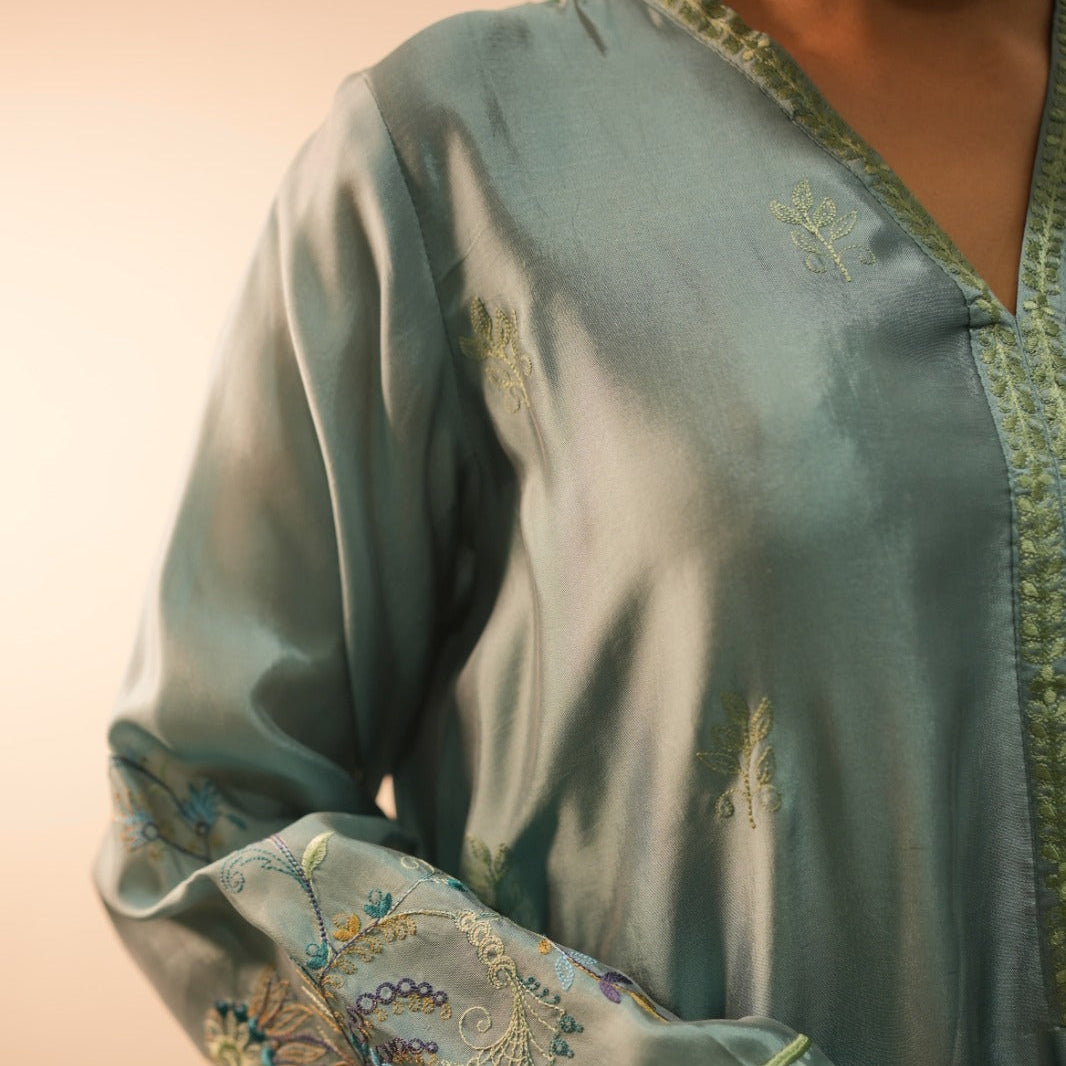 Pure Sheesha Silk | Kaftan