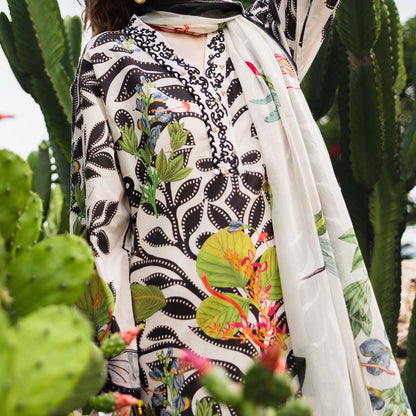 Embroidered Suit | 3 Piece