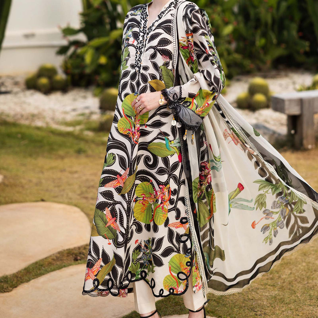 Embroidered Suit | 3 Piece