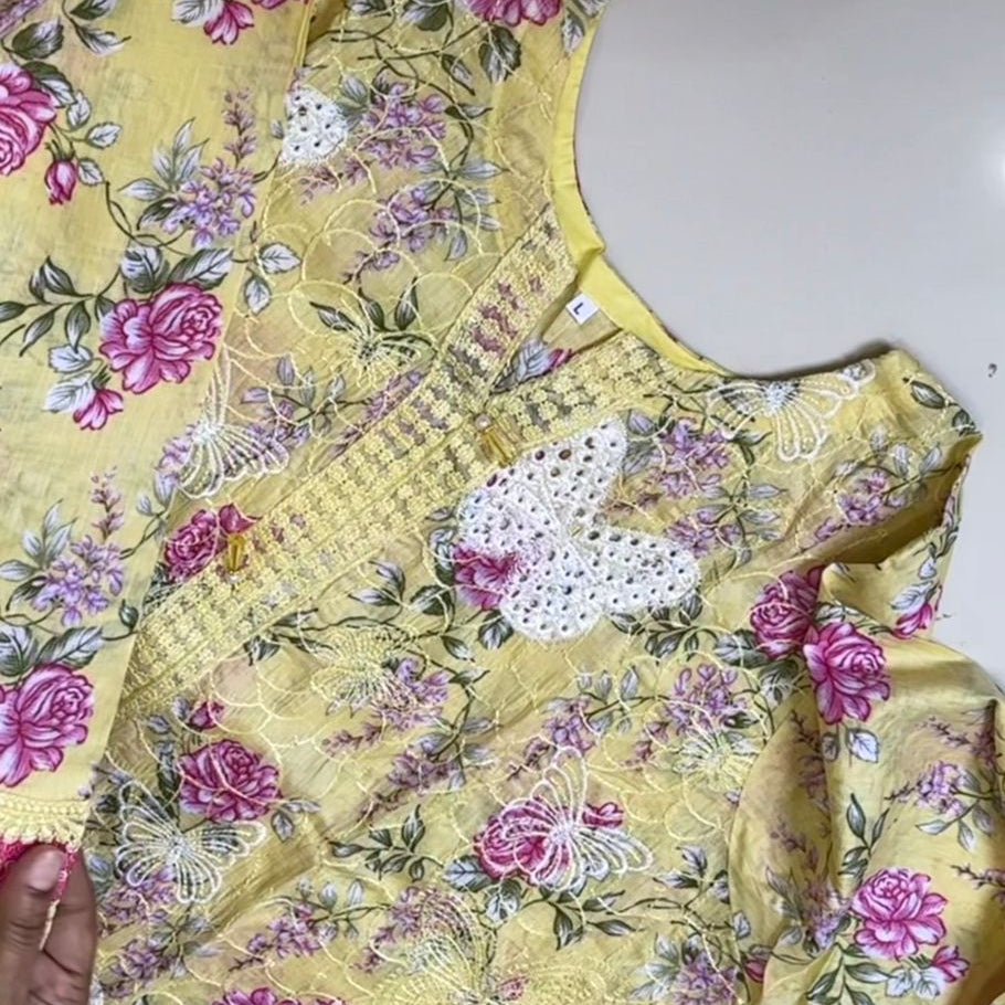 Embroidered Suit | 3 Piece