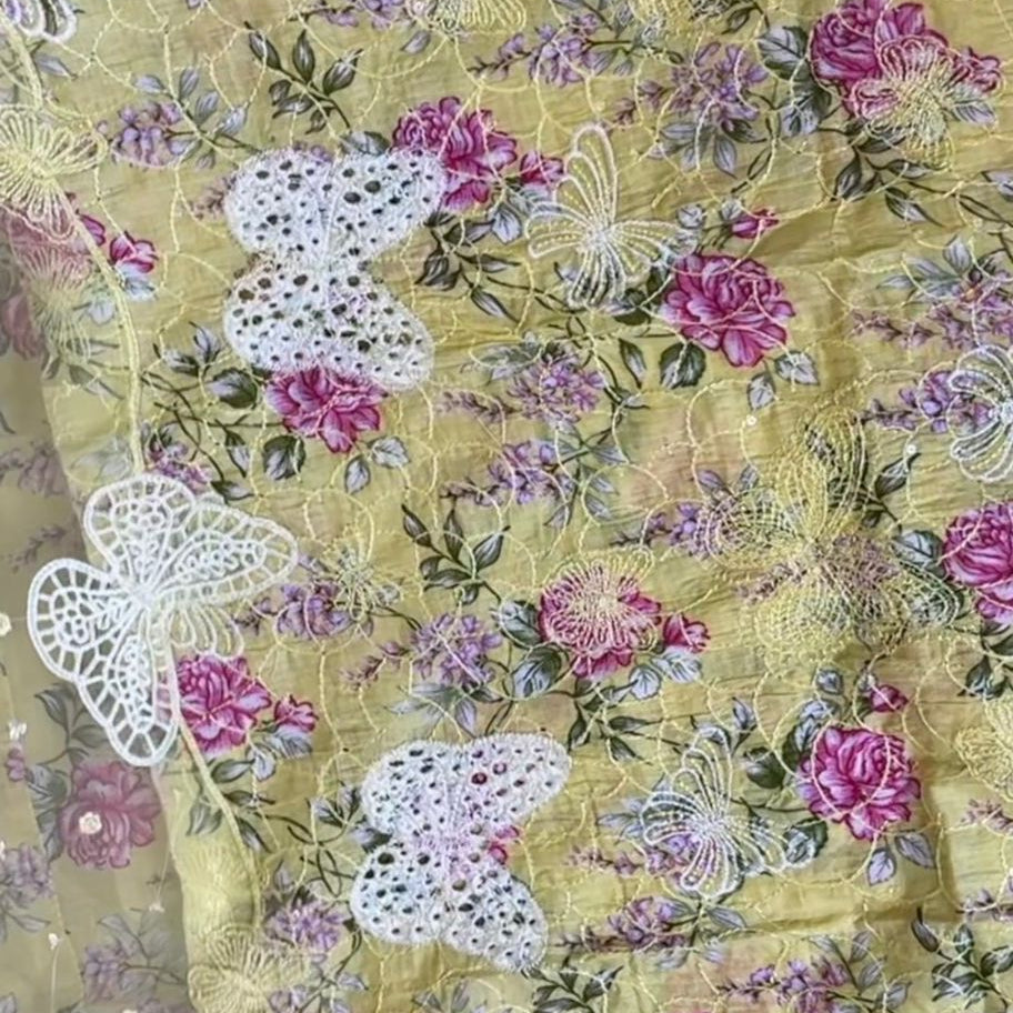 Embroidered Suit | 3 Piece