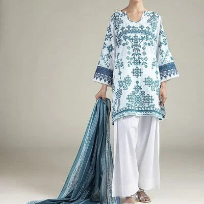 Printed Lawn | 3 Piece
