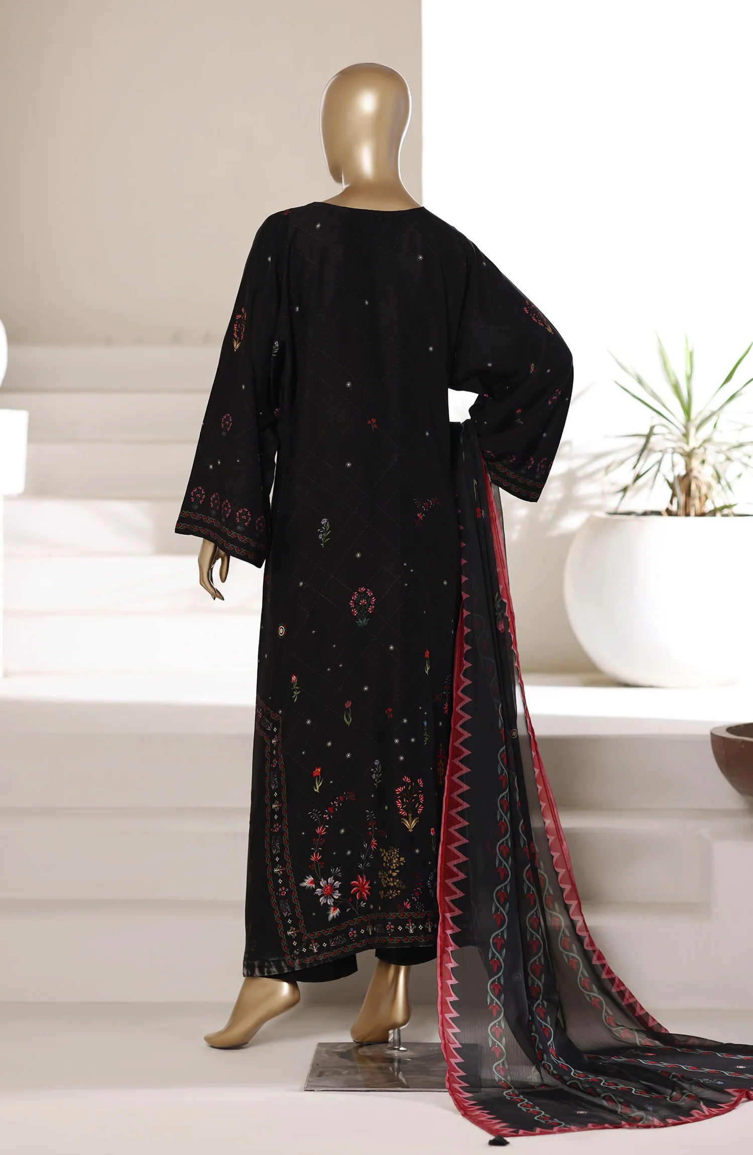 Kaftan | Sadabahar 3pc | Black