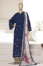 Kaftan | Sadabahar 3pc | Blue