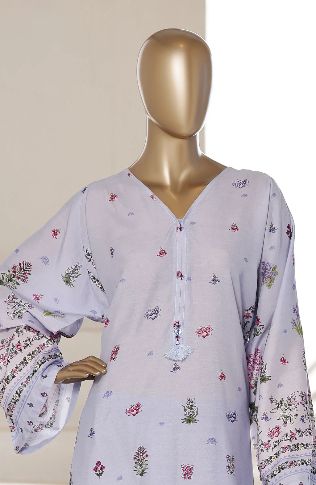 Kaftan | Sadabahar 3pc | Sky Blue