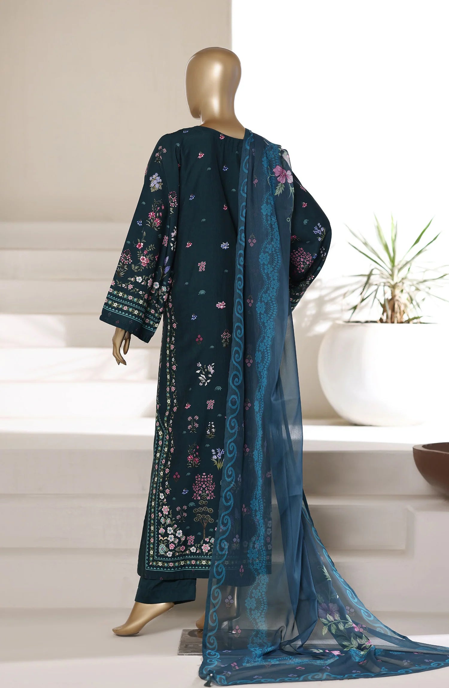 Kaftan | Sadabahar 3pc | Zinc